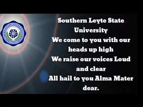 slsu hymn lyrics pdf